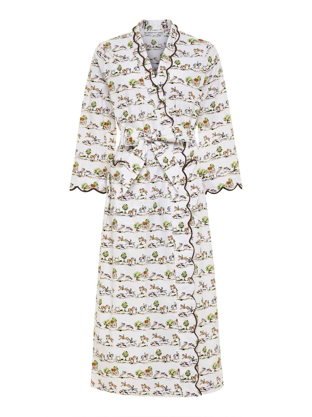 Heidi Carey DAY IN THE COUNTRY CLASSIC ROBE Size Small